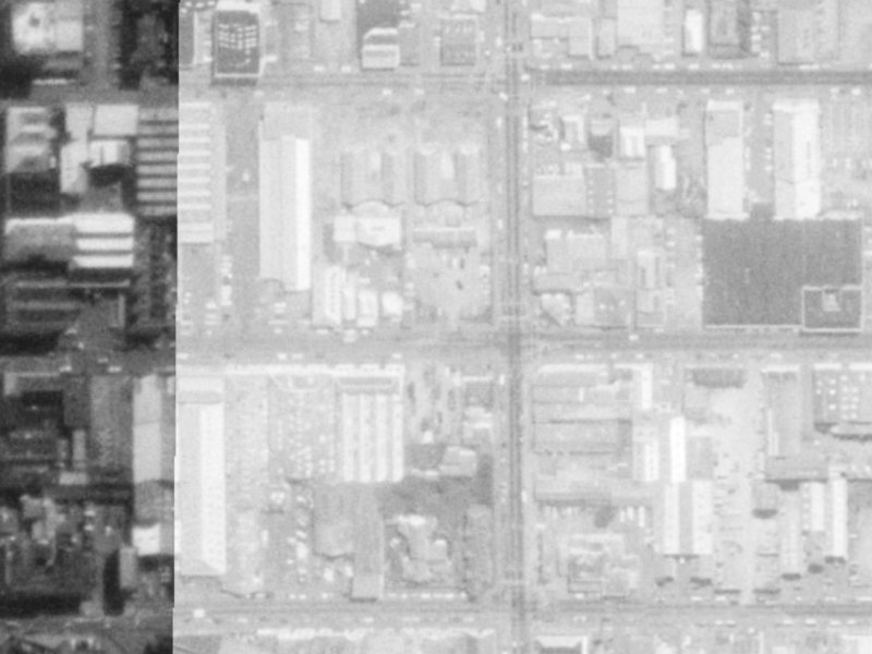 241 Tuam Street from the air, 1975-1979