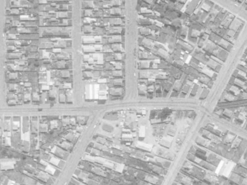 1 England Street from the air, 1975-1979