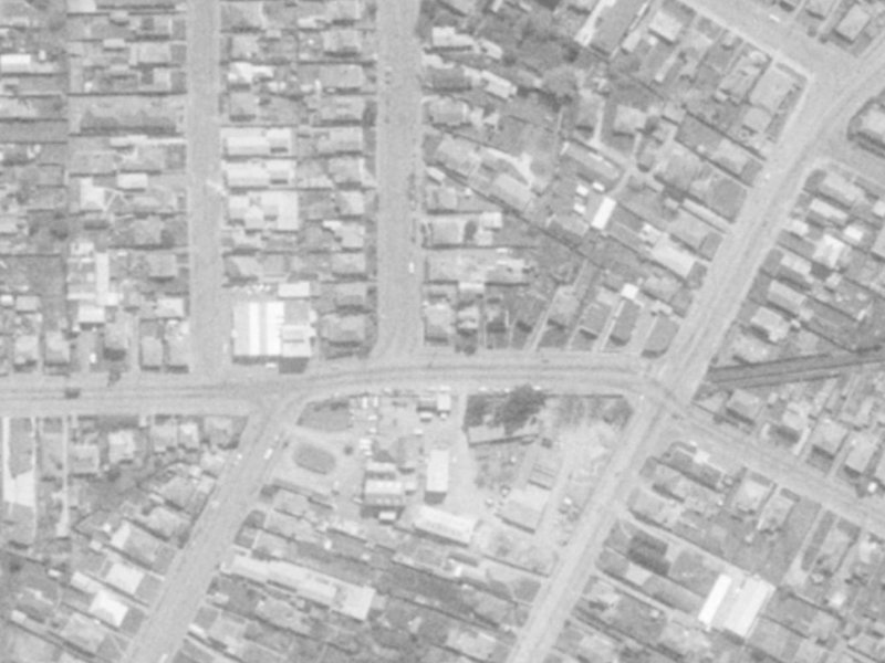 509 Tuam Street from the air, 1975-1979