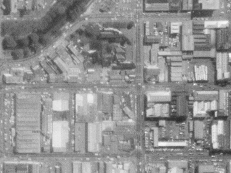 99 Tuam Street from the air, 1975-1979