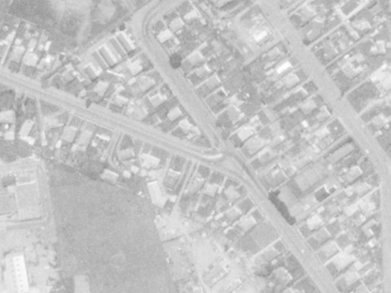 2 Buchanans Road from the air, 1975-1979