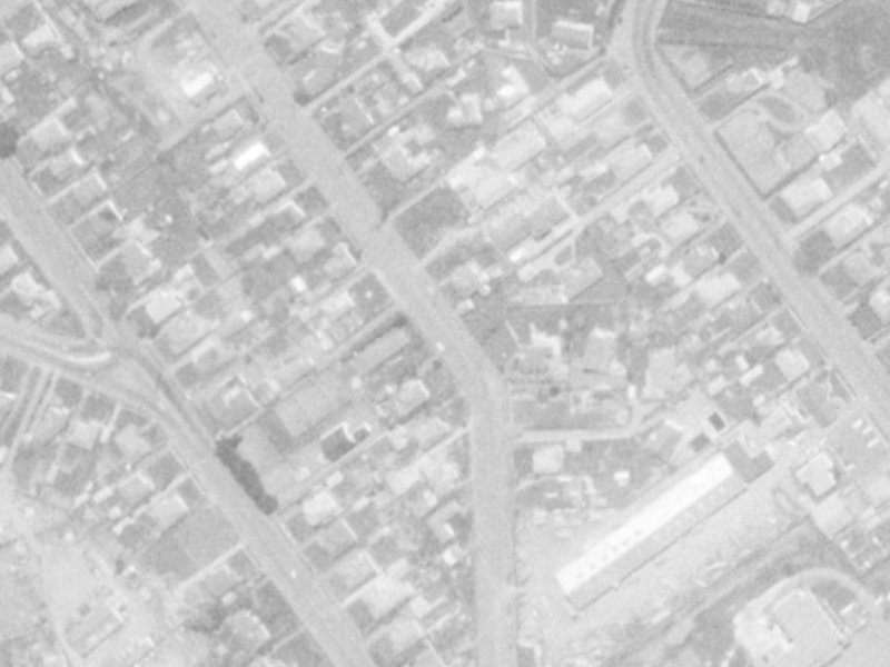 16A Obriens Road from the air, 1975-1979