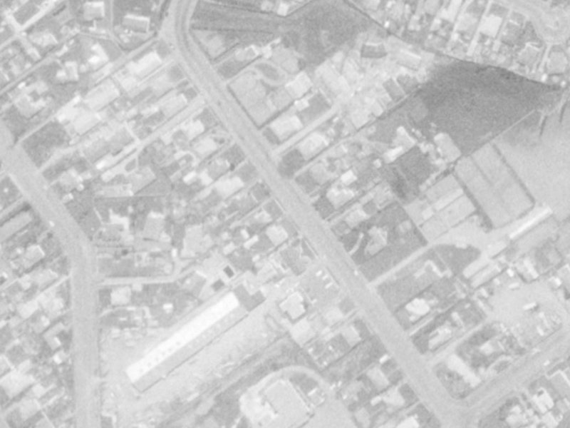 52A Epsom Road from the air, 1975-1979