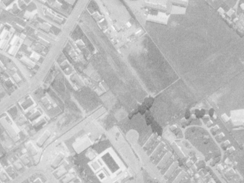 16 Takaro Avenue from the air, 1975-1979