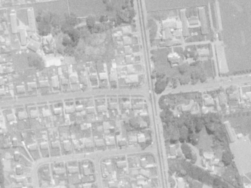 50 Suva Street from the air, 1975-1979