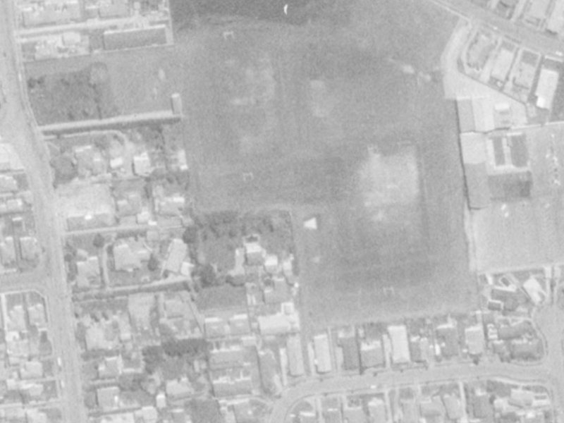 69 Middleton Road from the air, 1975-1979