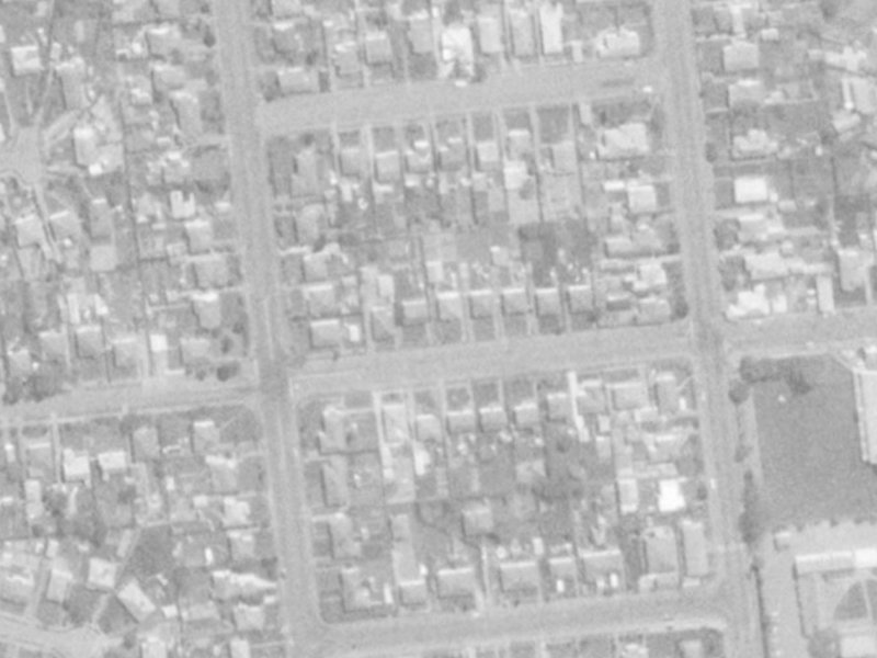 112 Elizabeth Street from the air, 1975-1979
