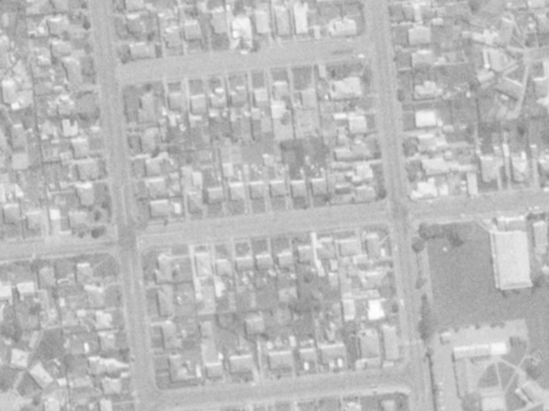 108A Elizabeth Street from the air, 1975-1979
