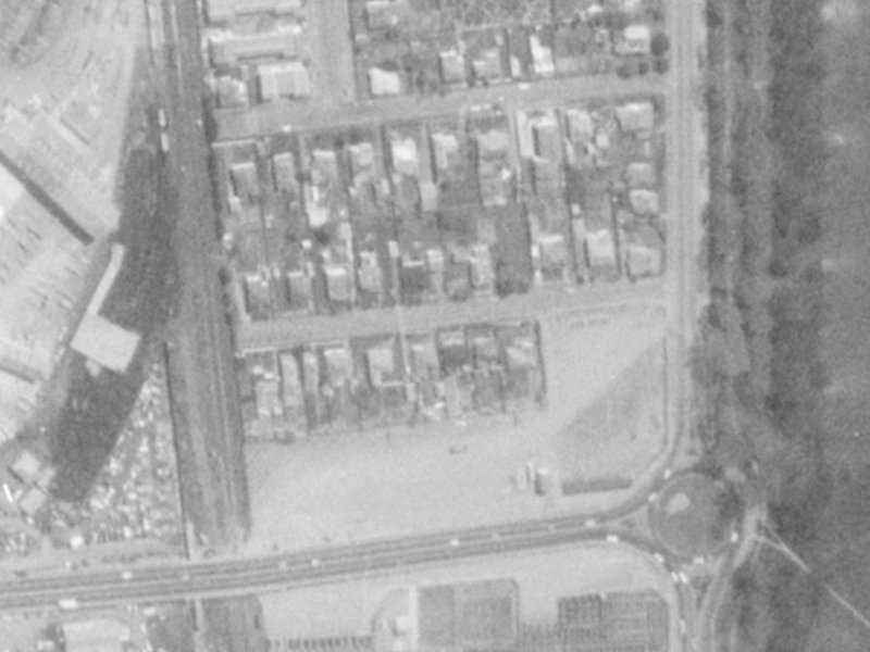 17 Mayfair Street from the air, 1975-1979