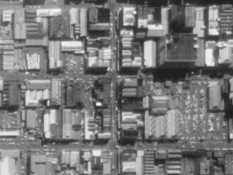 624A Colombo Street from the air, 1975-1979