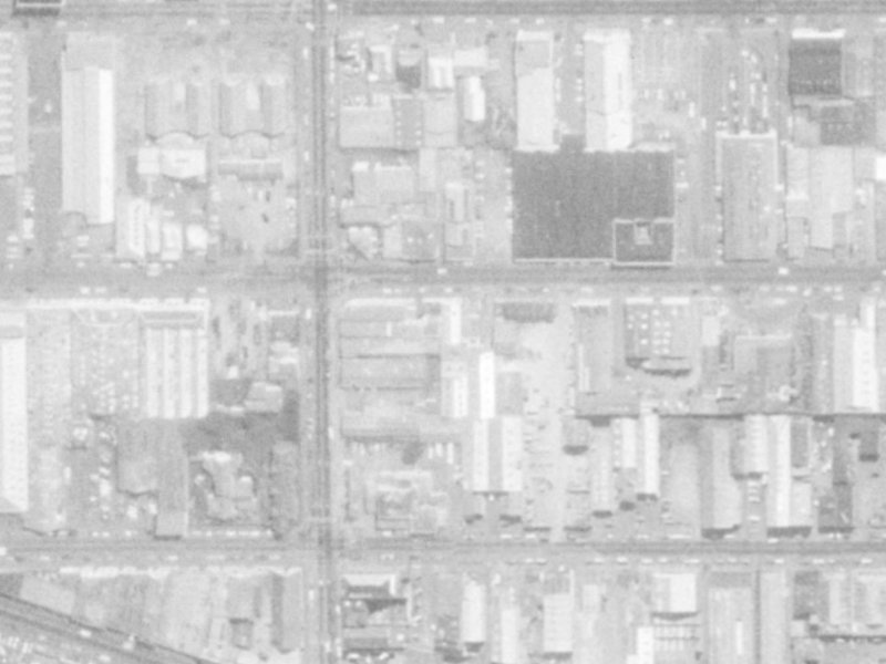 308 Tuam Street from the air, 1975-1979