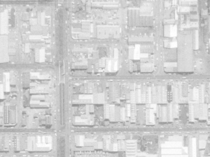 396 Tuam Street from the air, 1975-1979