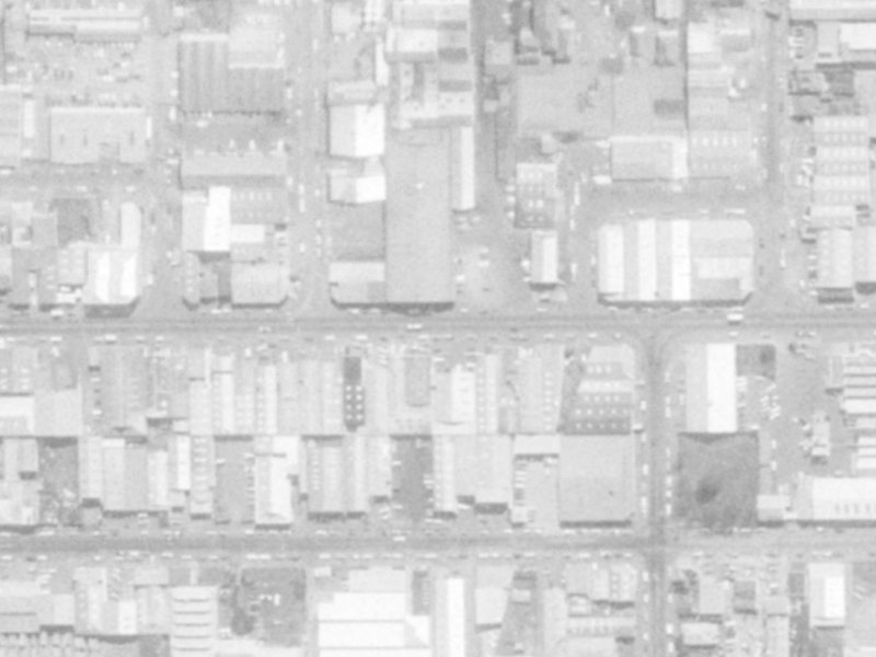 426 Tuam Street from the air, 1975-1979