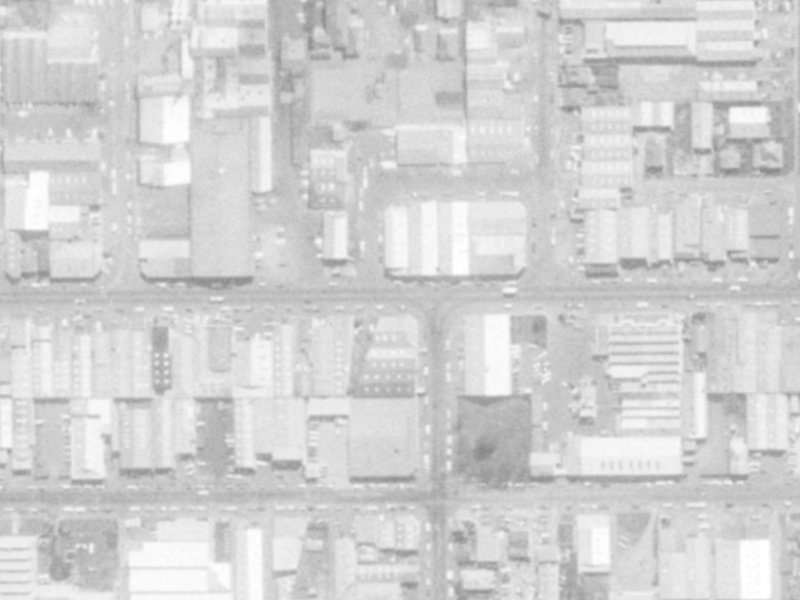 438 Tuam Street from the air, 1975-1979