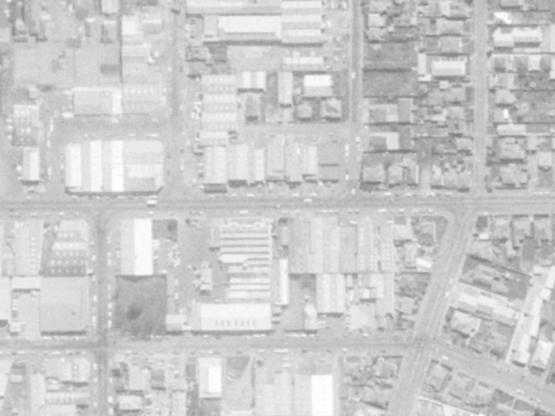 464 Tuam Street from the air, 1975-1979
