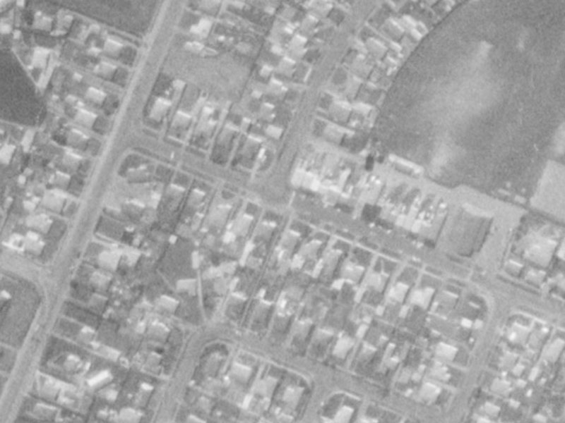 23A Wycola Avenue from the air, 1975-1979