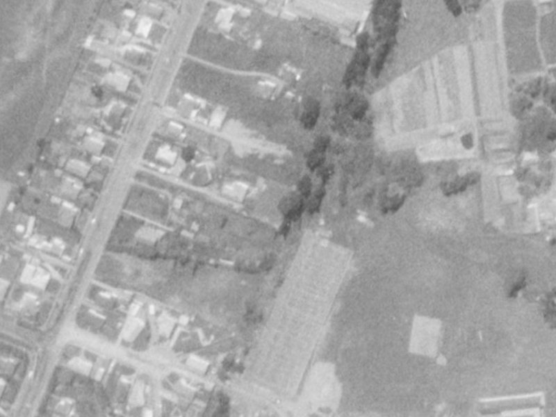 54 Hei Hei Road from the air, 1975-1979