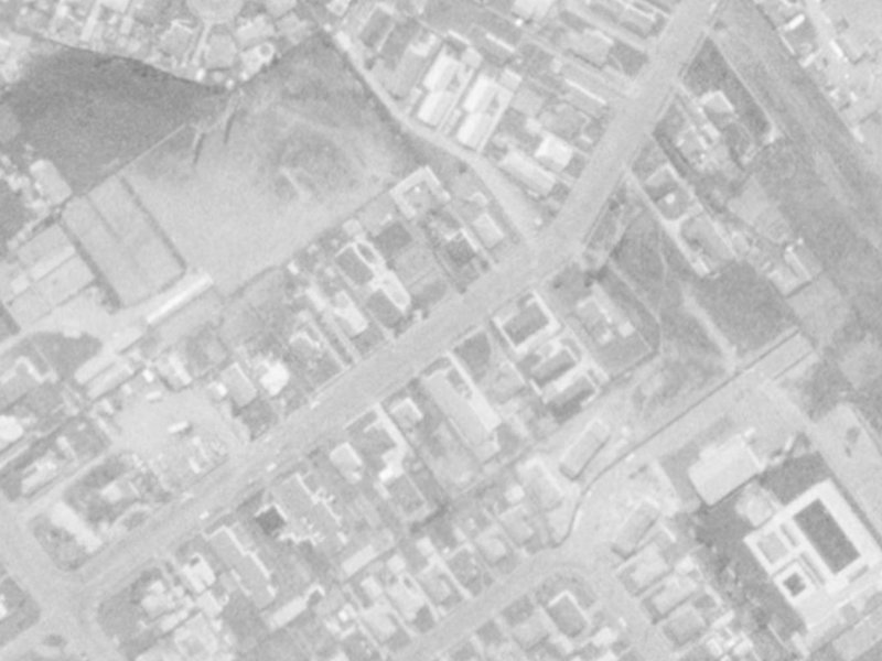 99A Middlepark Road from the air, 1975-1979