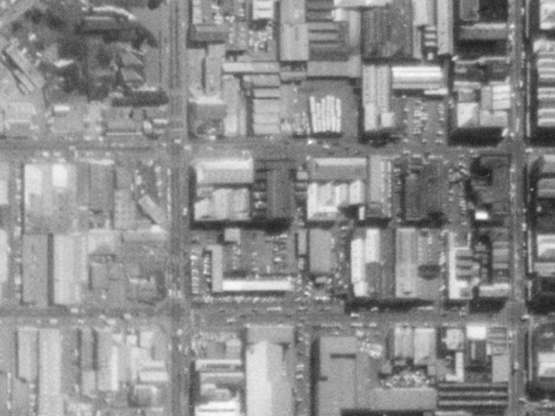 142 Tuam Street from the air, 1975-1979