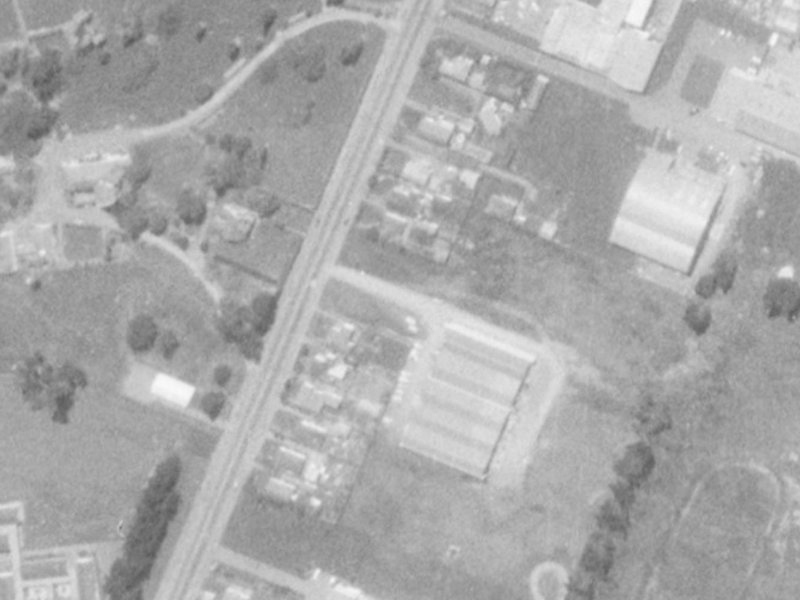 88 Carmen Road from the air, 1975-1979