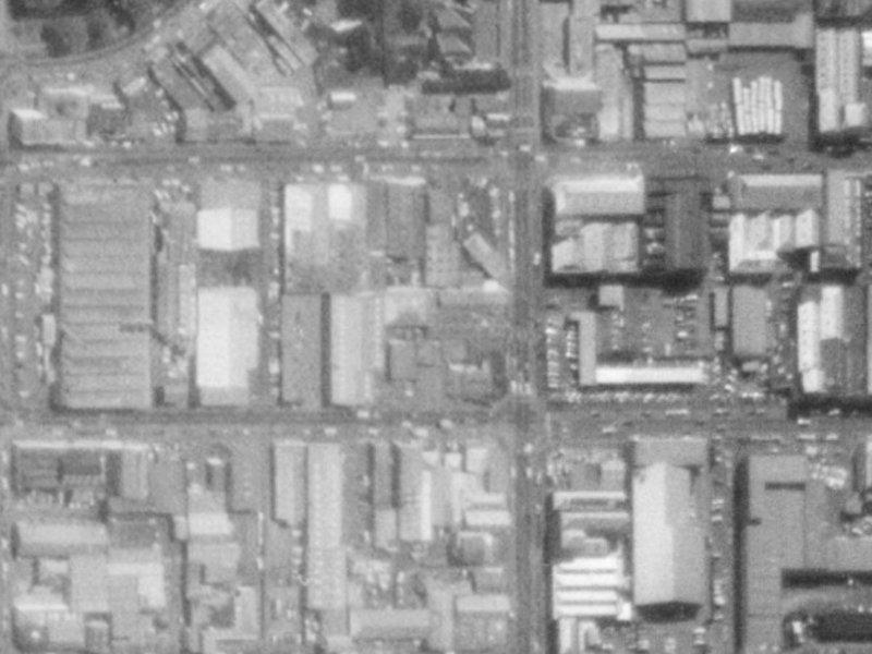227 Durham St South from the air, 1975-1979