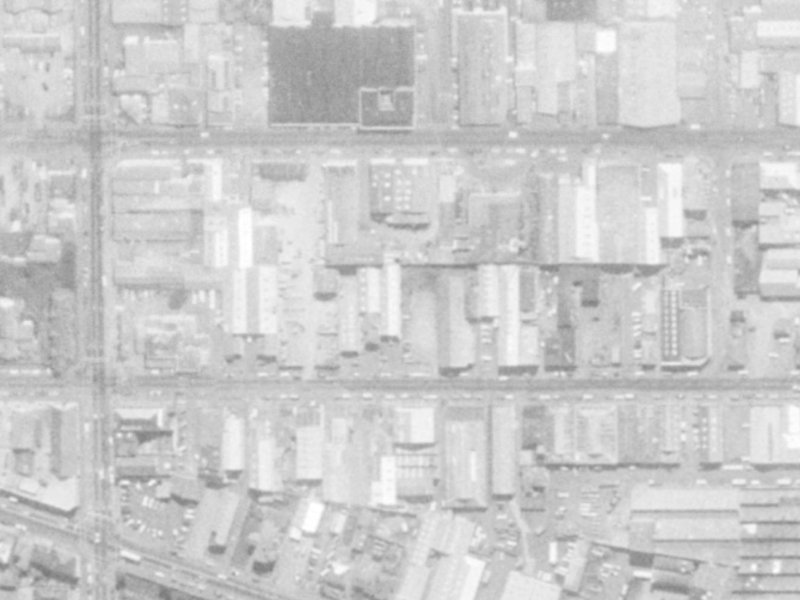 359 Saint Asaph Street from the air, 1975-1979
