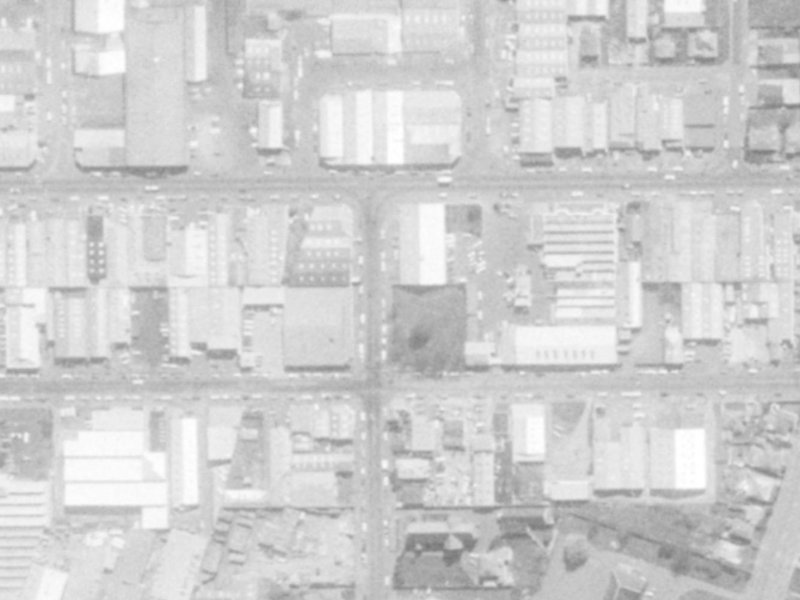72 Phillips Street from the air, 1975-1979
