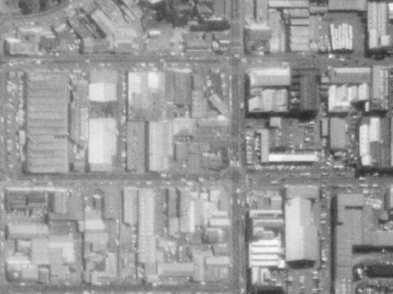221 Durham Street South from the air, 1975-1979