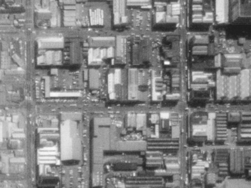 171B Saint Asaph Street from the air, 1975-1979