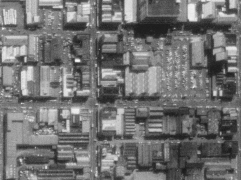197 Saint Asaph Street from the air, 1975-1979