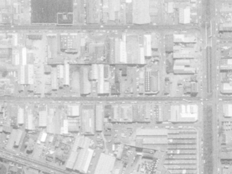 373 Saint Asaph Street from the air, 1975-1979