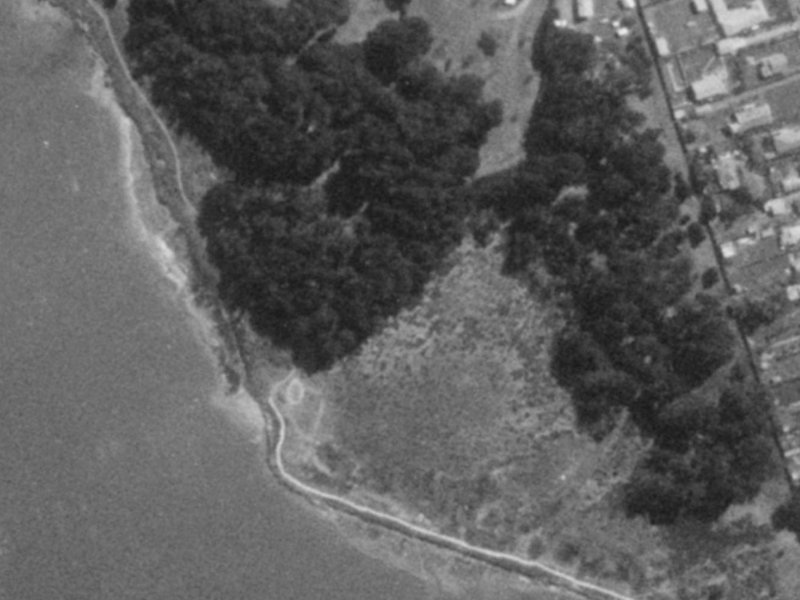 352B Estuary Road from the air, 1975-1979