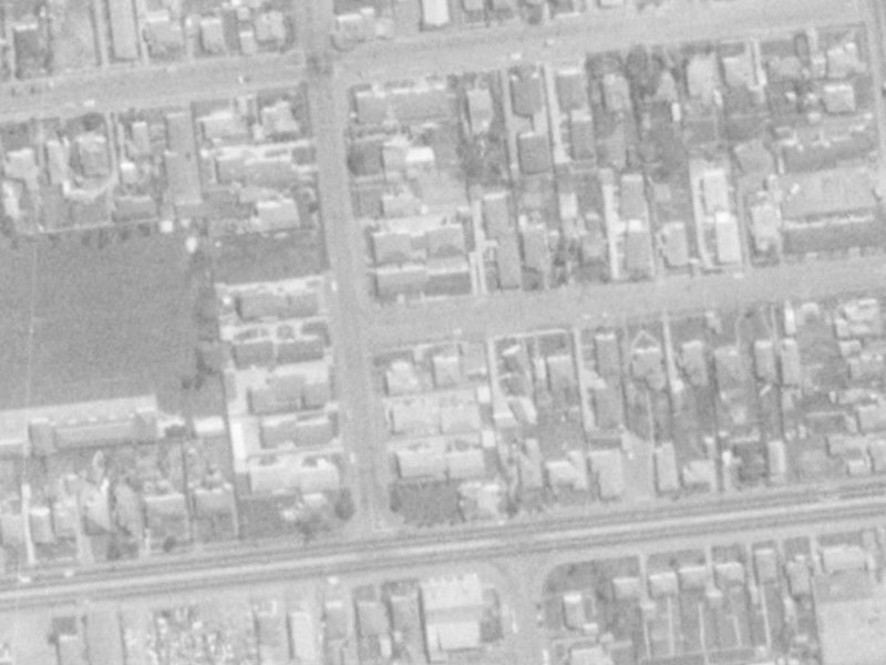 49 Lyndon Street from the air, 1975-1979