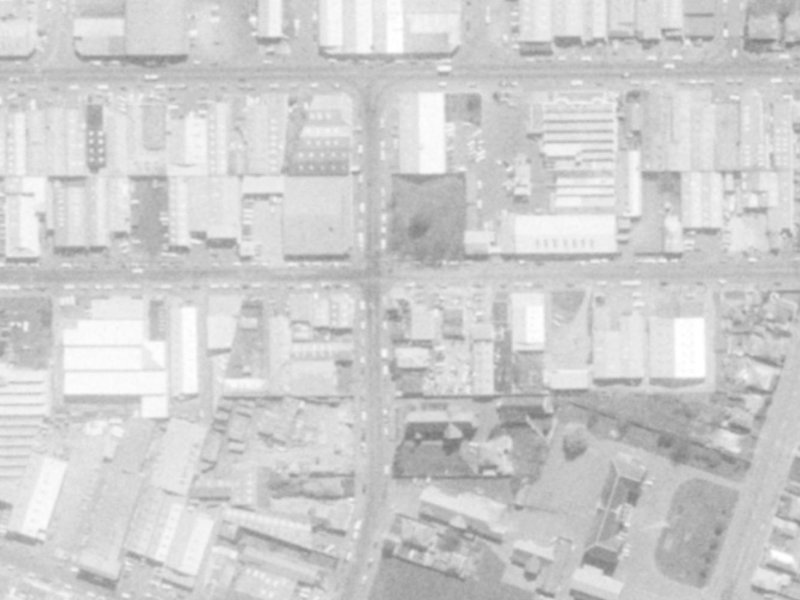 442A Saint Asaph Street from the air, 1975-1979