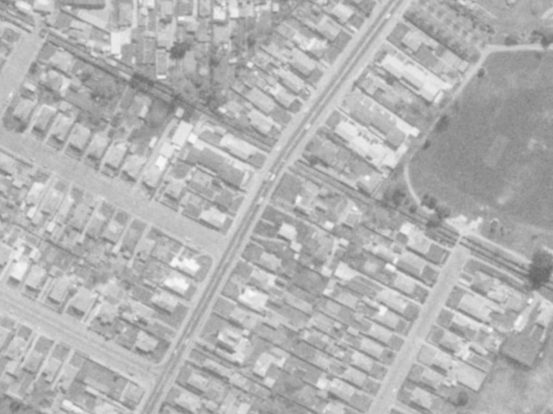 118A Aldwins Road from the air, 1975-1979