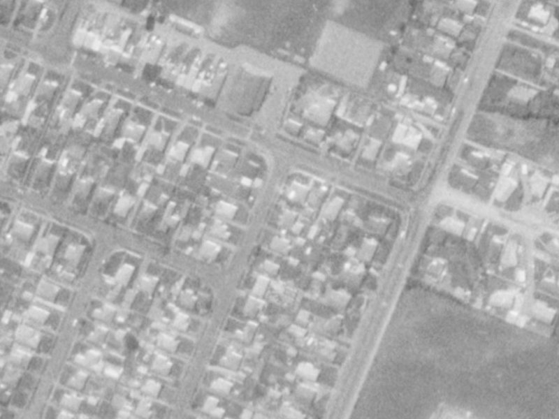 34 Tinokore Street from the air, 1975-1979