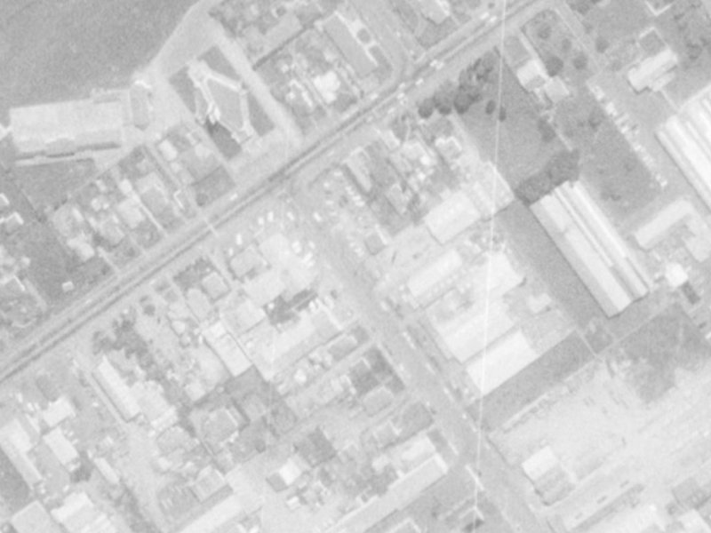 5 Watts Road from the air, 1975-1979