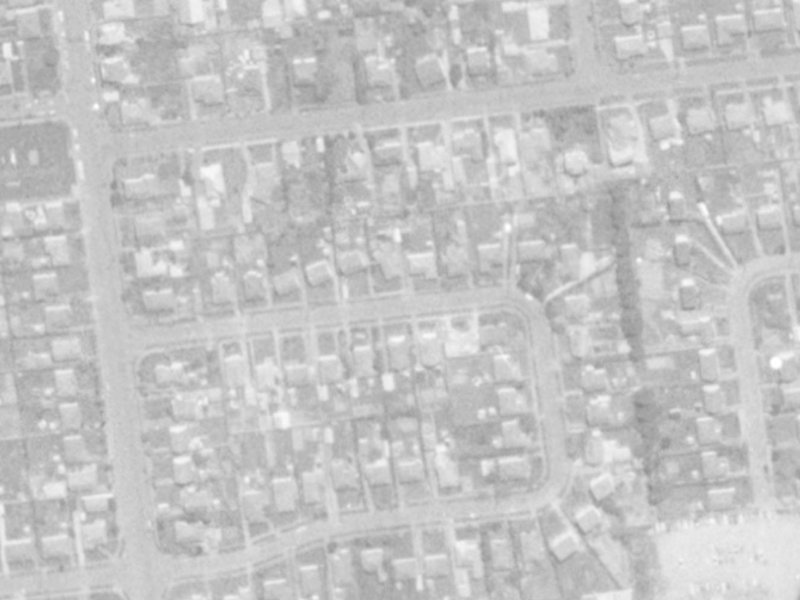 15 Hillary Crescent from the air, 1975-1979