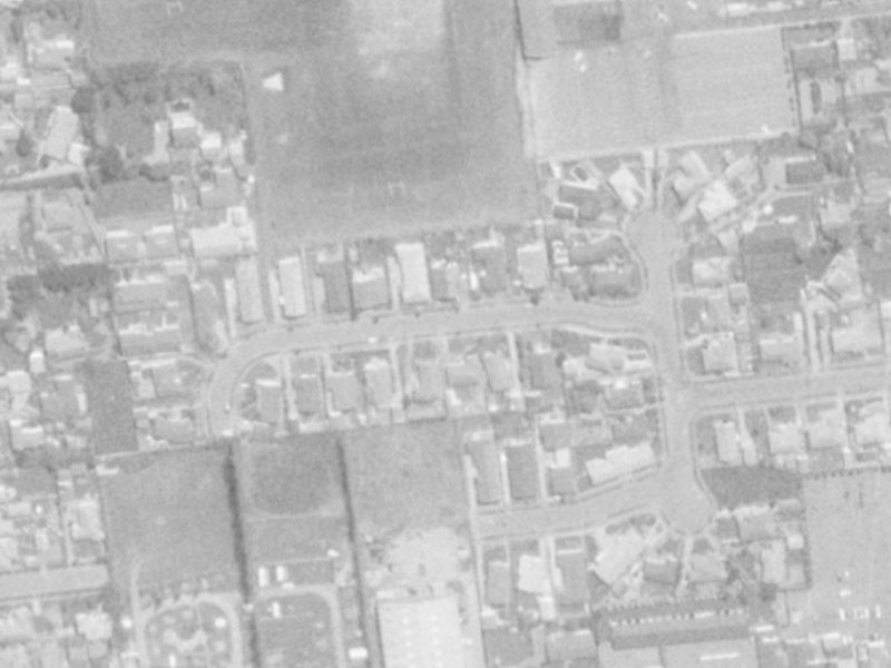 7 Colligan Street from the air, 1975-1979