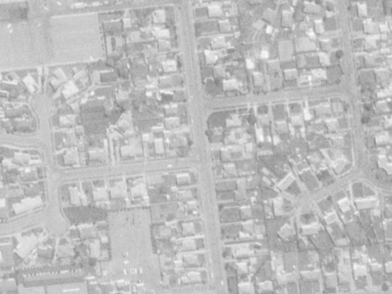 63-65 Wharenui Road from the air, 1975-1979