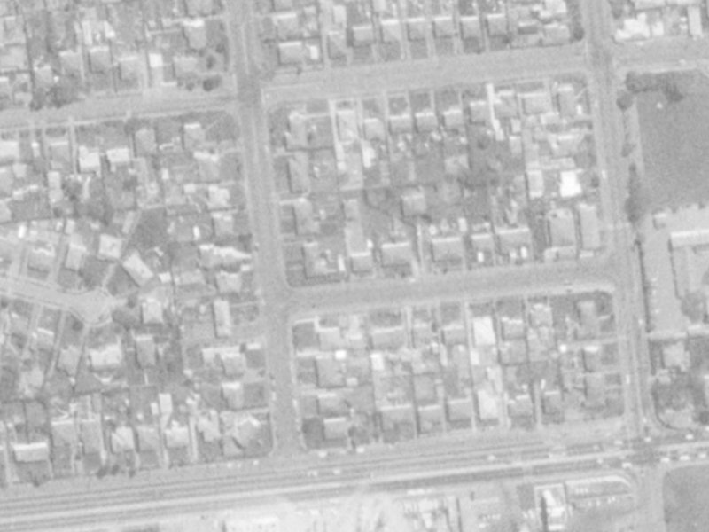 20 Rex Street from the air, 1975-1979