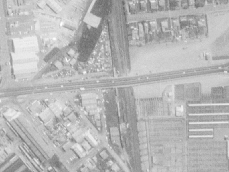 6 Pope Street from the air, 1975-1979