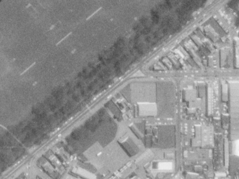 524 Hagley Avenue from the air, 1975-1979