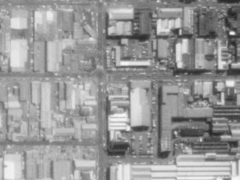 144 Saint Asaph Street from the air, 1975-1979