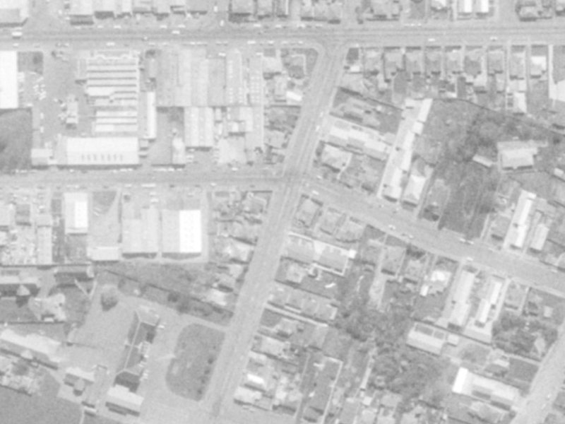 64 Nursery Road from the air, 1975-1979
