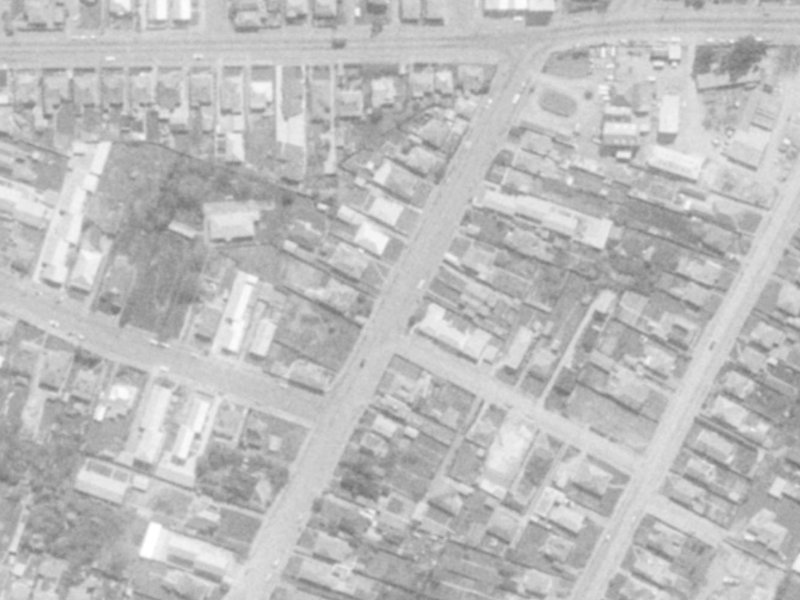 79 Mathesons Road from the air, 1975-1979