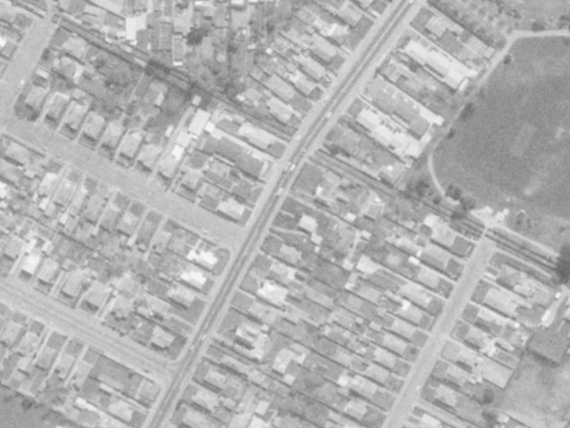 112 Aldwins Road from the air, 1975-1979