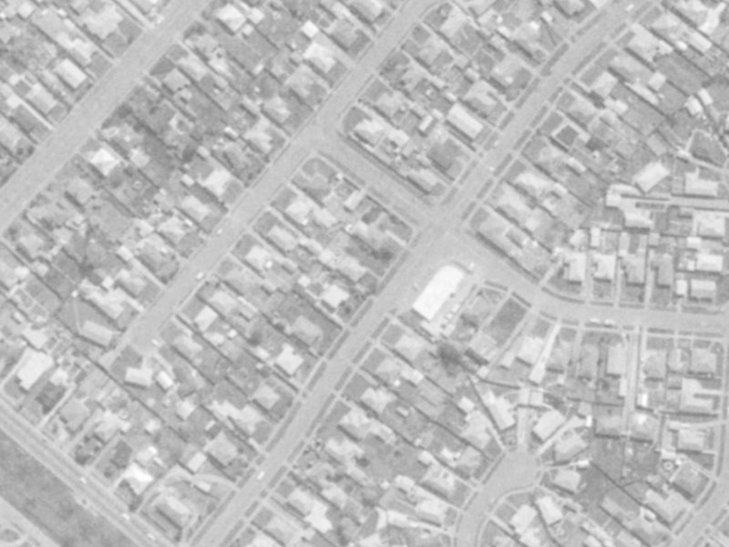 17 McGregors Road from the air, 1975-1979