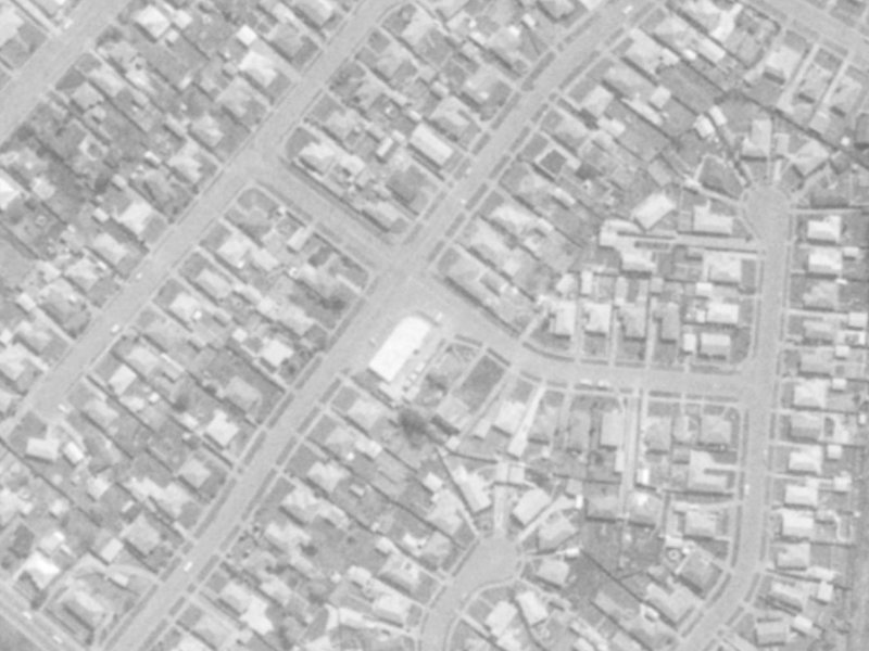 21 Walcot Street from the air, 1975-1979