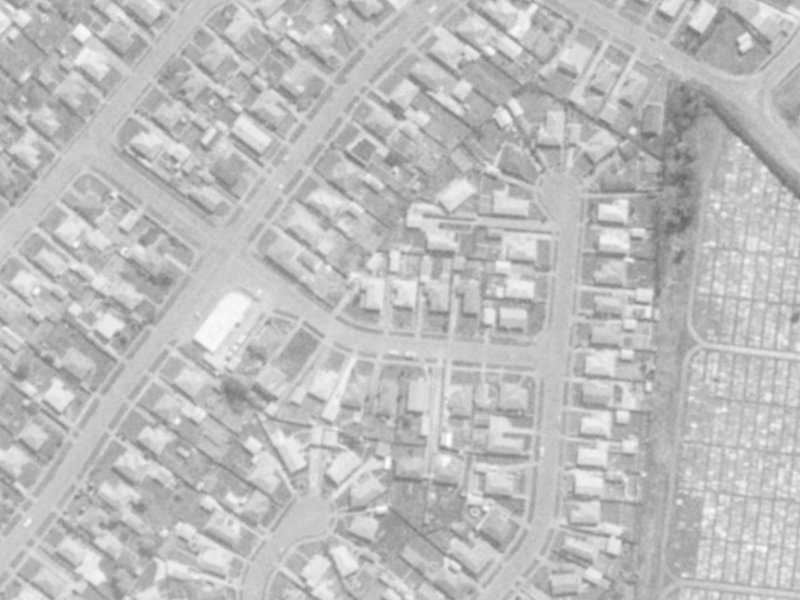 8 Walcot Street from the air, 1975-1979